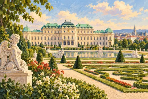 Illustrated impression of Vienna